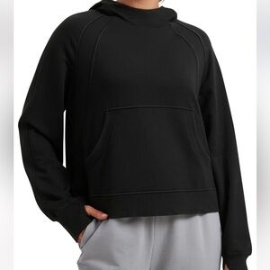 CRZ YOGA Black Cowl Neck Pullover Sweater